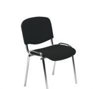 Krzesło konferencyjne ISO black chrome 