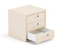Wkład z szufladami Modulus 3 szuflady brzoza